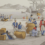 Обои ручная роспись Views of Italy Charvet варинант исполнения - 1 | Loft Concept в Саратове