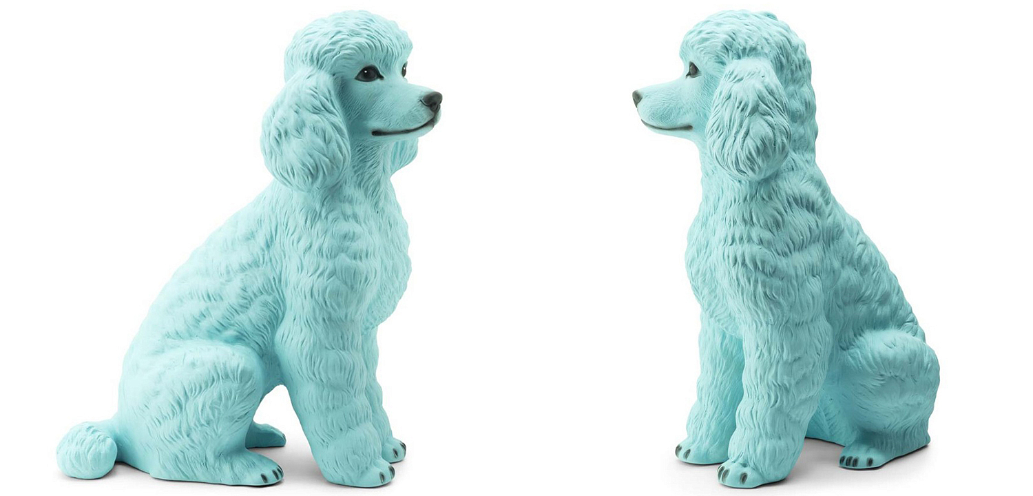 Статуэтка Abhika Poodle Bisc. Turquoise Статуэтка Abhika Poodle Bisc. Turquoise - Loft-Concept в Саратове