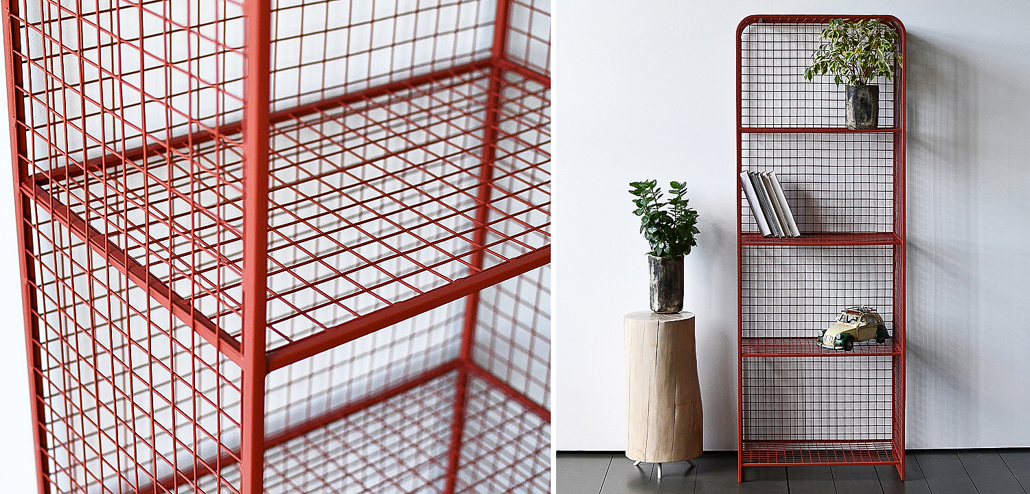 Стеллаж Weir Industrial Metal Rust Rack Стеллаж Weir Industrial Metal Rust Rack - Loft-Concept в Саратове