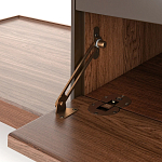 ТВ-тумба  из орехового дерева Marco Wooden TV Stand варинант исполнения - 7 | Loft Concept в Саратове