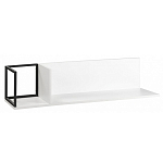 Полка навесная белая открытая Strict Lines  варинант исполнения - 2 | Loft Concept в Саратове