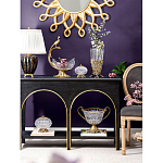 Конфетница из прозрачного рельефного стекла Eden Garden варинант исполнения - 8 | Loft Concept в Саратове