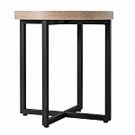 Стол журнальный круглый в стиле лофт Urban Style Space 2 варинант исполнения - 2 | Loft Concept в Саратове