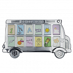 Фоторамка детская Childhood Corner Bus 12 фото варинант исполнения - 1 | Loft Concept в Саратове