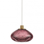 Подвесной светильник с прозрачным стеклянным плафоном округлой формы Effervia  варинант исполнения - 1 | Loft Concept в Саратове