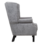 Кресло Charlie Armchair grey velour варинант исполнения - 2 | Loft Concept в Саратове