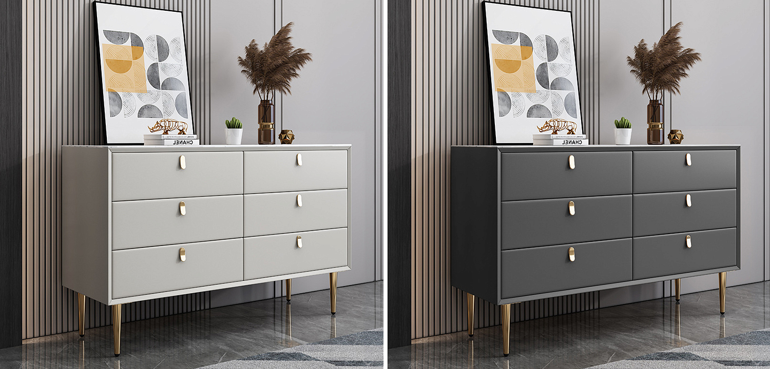 Комод Olson Leather Chest of Drawers 120 Комод Olson Leather Chest of Drawers 120 - Loft-Concept в Саратове