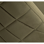 Стул велюровый хаки на золотистых металлических ножках Vendramin Chair варинант исполнения - 4 | Loft Concept в Саратове