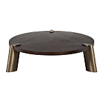 Стол журнальный низкий Dominant темный орех варинант исполнения - 1 | Loft Concept в Саратове