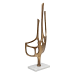 Аксессуар современный Абстракция Abstract Sculpture Brass варинант исполнения - 2 | Loft Concept в Саратове