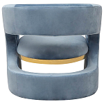 Кресло голубое Walsh Blue Armchair варинант исполнения - 4 | Loft Concept в Саратове