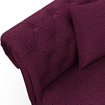 Мебельная ткань Шенилл фиолетовый цвет 138 см T4-27 варинант исполнения - 7 | Loft Concept в Саратове