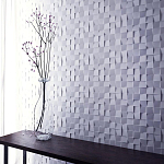 Гипсовая 3D Панель M-28 варинант исполнения - 1 | Loft Concept в Саратове