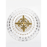 Конфетница из прозрачного рельефного стекла Eden Garden варинант исполнения - 3 | Loft Concept в Саратове