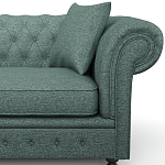 Мебельная ткань Шенилл бирюзовый цвет 138 см T4-31 варинант исполнения - 3 | Loft Concept в Саратове