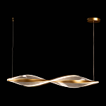 Люстра линейная с изогнутым плафоном Wave Line варинант исполнения - 3 | Loft Concept в Саратове