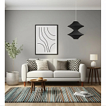 Подвесной вязаный черный светильник «Звезда Востока 02» варинант исполнения - 2 | Loft Concept в Саратове