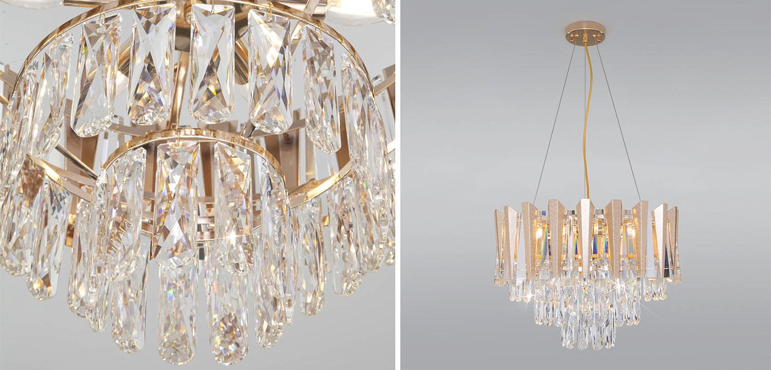 Люстра Crystal Edge Chandelier Люстра Crystal Edge Chandelier - Loft-Concept в Саратове