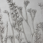 Панно Серые цветы варинант исполнения - 4 | Loft Concept в Саратове