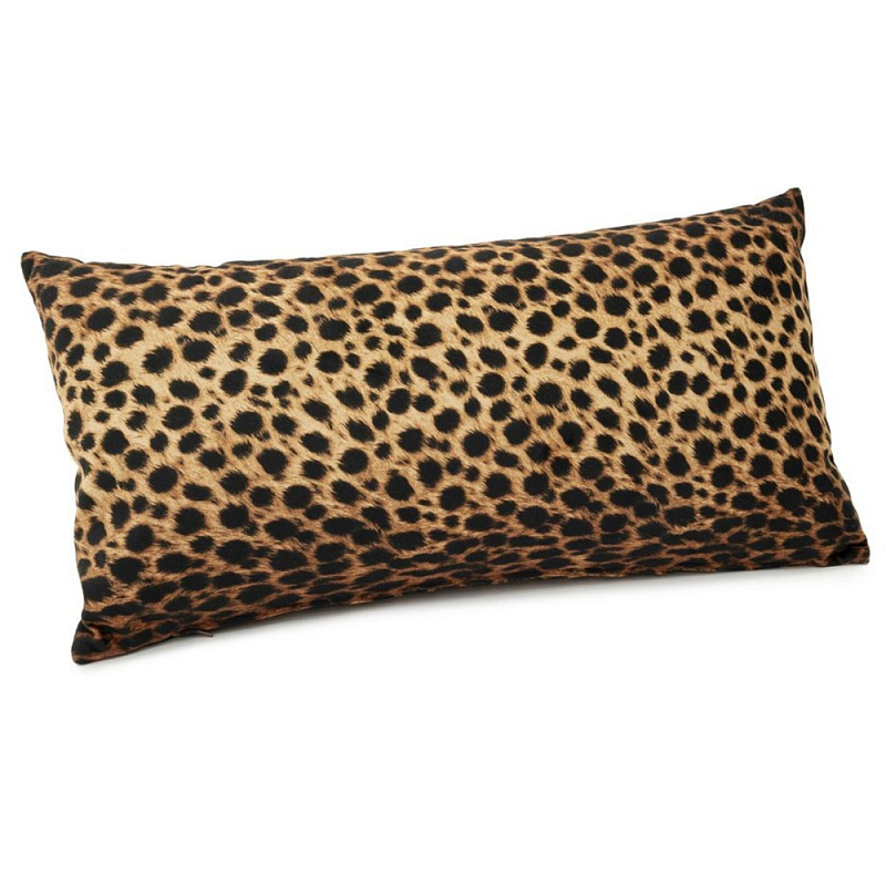 Подушка Pillow Gillit Velvet 60x30 Черный Коричневый Подушка Pillow Gillit Velvet 60x30 Черный Коричневый в Саратове | Loft Concept
