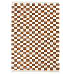 Ковер с шахматным принтом Chess Layout с эффектом шерсти варинант исполнения - 2 | Loft Concept в Саратове