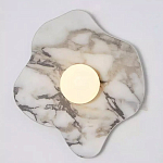 Бра с основанием волнистой формы Shaw Marble Lighting варинант исполнения - 1 | Loft Concept в Саратове