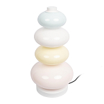 Настольная лампа из стеклянных сфер в пастельных тонах Высота 40 см Pastel Lunaria варинант исполнения - 2 | Loft Concept в Саратове