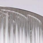 Люстра круглая с прозрачными стеклянными трубками Nembus варинант исполнения - 9 | Loft Concept в Саратове