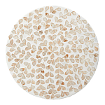 Столик с инкрустацией с перламутровым узором Jean Cream варинант исполнения - 2 | Loft Concept в Саратове