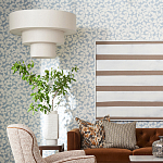 Люстра круглая трехъярусная с тканевыми абажурами Light Soft Glow варинант исполнения - 4 | Loft Concept в Саратове