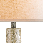 Настольная лампа на бетонном каркасе Polished Concrete Column варинант исполнения - 1 | Loft Concept в Саратове