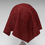 Мебельная ткань Шенилл бордовый цвет 138 см T4-23 варинант исполнения - 2 | Loft Concept в Саратове