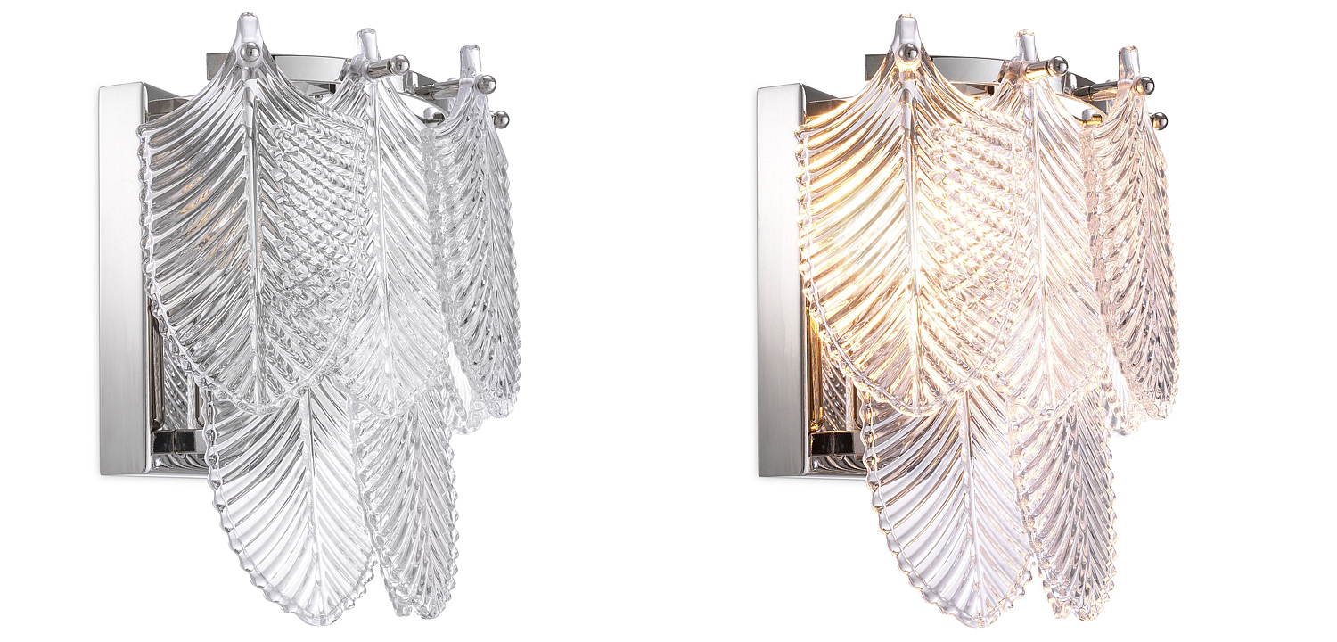 Бра Eichholtz Wall Lamp Verbier clear Бра Eichholtz Wall Lamp Verbier clear - Loft-Concept в Саратове