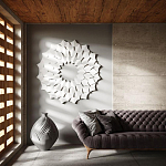 Гипсовая 3D Панель DRAGON SCALE - A  B  C  D варинант исполнения - 1 | Loft Concept в Саратове