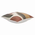 Подушка декоративная с геометрическим узором и плетенными вставками Divine Abstractions варинант исполнения - 1 | Loft Concept в Саратове