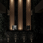 Гипсовая 3D панель с принтографией PM-43 варинант исполнения - 1 | Loft Concept в Саратове