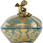 Фарфоровая шкатулка Angel with a rose варинант исполнения - 1 | Loft Concept в Саратове