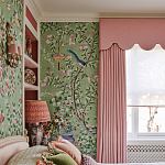 Обои ручная роспись Belvoir Pistachio варинант исполнения - 3 | Loft Concept в Саратове