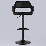 Барный стул черного цвета Strohach варинант исполнения - 3 | Loft Concept в Саратове