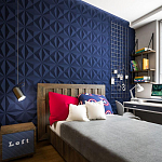 Гипсовая 3D Панель M-101 варинант исполнения - 2 | Loft Concept в Саратове