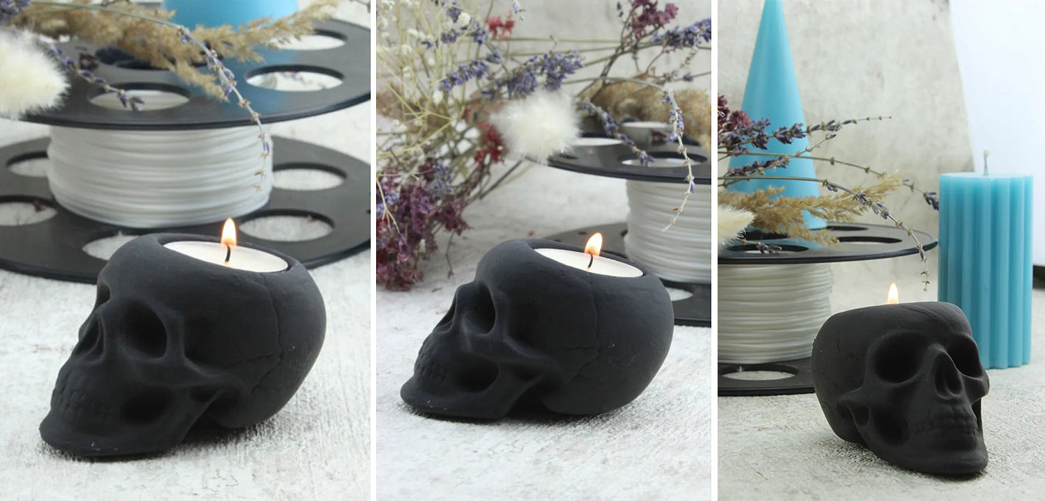 Подсвечник Black Skull Подсвечник Black Skull - Loft-Concept в Саратове