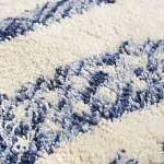 Чехол на подушку с узором в этно-стиле Blue Ikat варинант исполнения - 3 | Loft Concept в Саратове