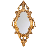 Зеркало настенное в ажурной раме бронзового цвета Classic Ornament Mirror варинант исполнения - 1 | Loft Concept в Саратове