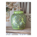 Банка с крышкой Porcelain Malachite Jar варинант исполнения - 3 | Loft Concept в Саратове