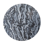 Столик кофейный с столешницей из черного мрамора Compact Black Marble Table варинант исполнения - 4 | Loft Concept в Саратове