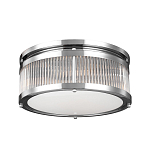 Потолочный светильник с цилиндрическим плафоном из рифленого прозрачного стекла Feiss варинант исполнения - 5 | Loft Concept в Саратове