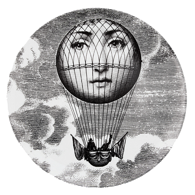 Декоративная тарелка Fornasetti 093 Декоративная тарелка Fornasetti 093
