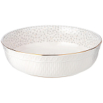 Обеденный сервиз белого цвета из фарфора на 6 персон 23 предмета Floral Charm варинант исполнения - 5 | Loft Concept в Саратове