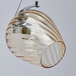 Подвесной светильник со стеклянном плафоном в форме бокала Kaleido варинант исполнения - 7 | Loft Concept в Саратове