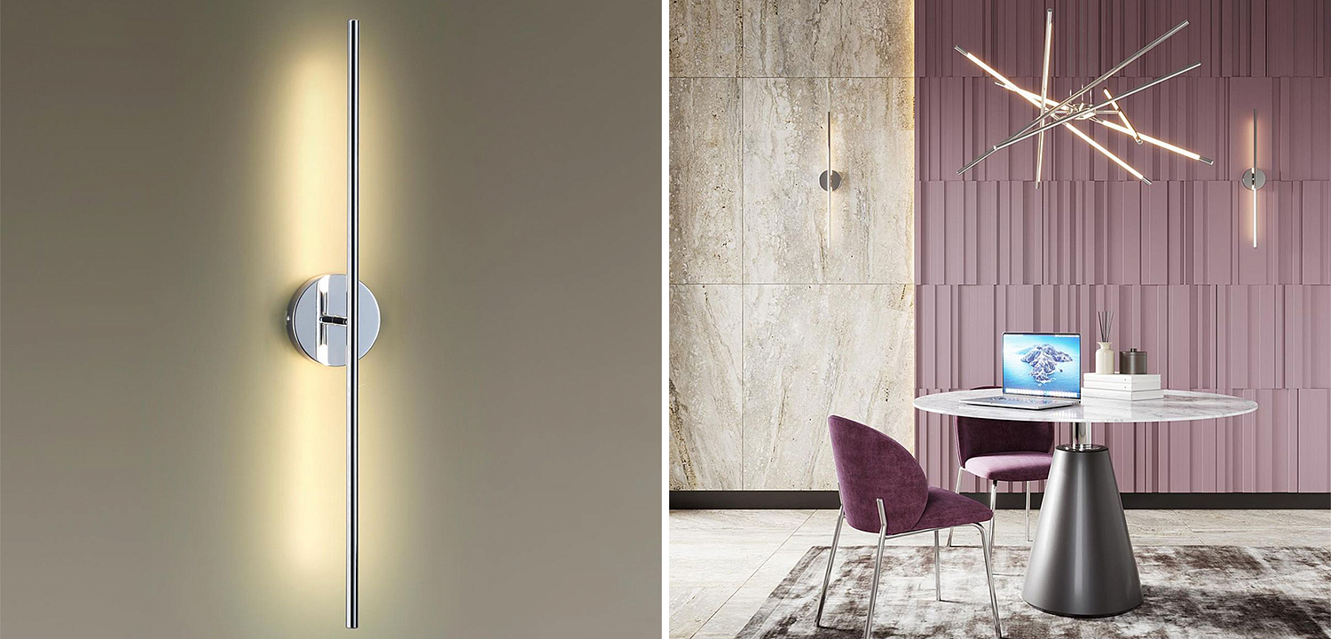 Бра Trumpet Tube Chrome Line Бра Trumpet Tube Chrome Line - Loft-Concept в Саратове